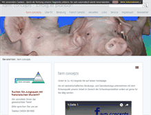 Tablet Screenshot of farm-concepts.de